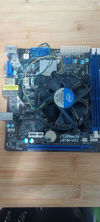 CPU y Placa base