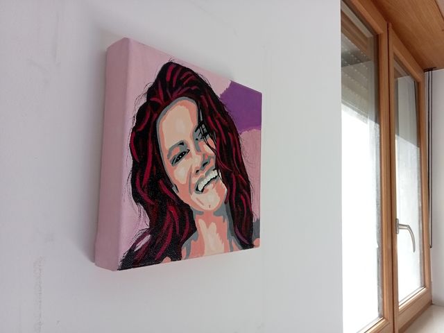 Elisa Toffoli - popart portrait
