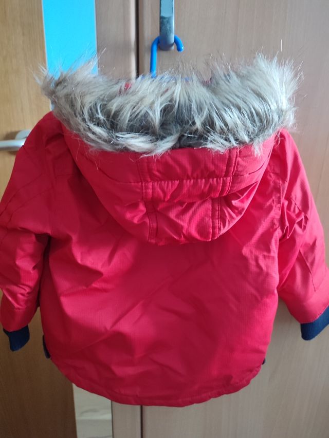 Cazadora roja bebe