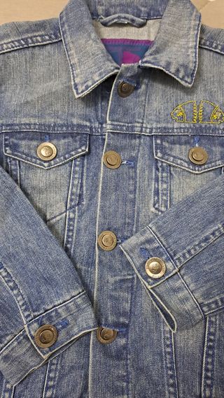 Giubbino jeans bimbo