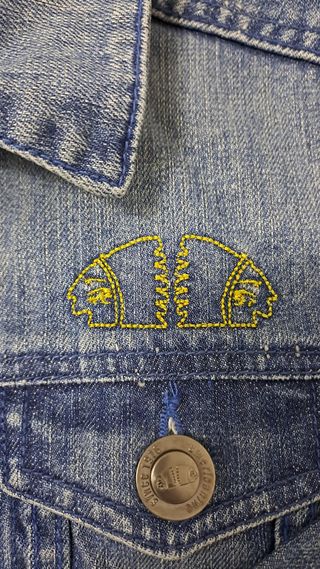 Giubbino jeans bimbo