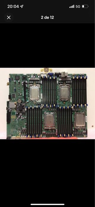 Servidor Supermicro 4 Procesadores 64core 
