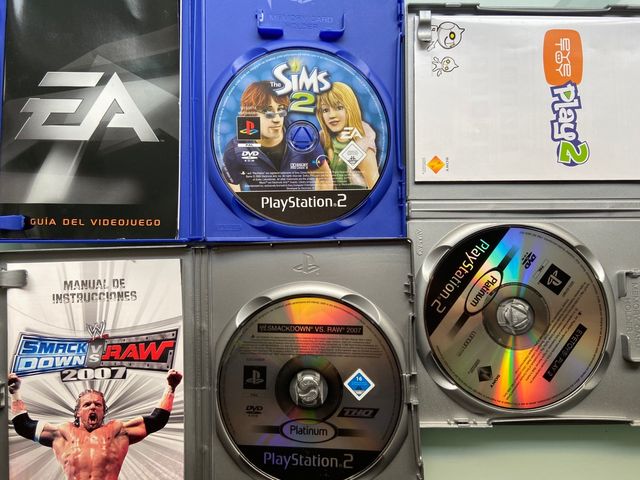 Lote 3 juegos PlayStation 2