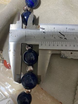 Pulsera de bolas y plata 