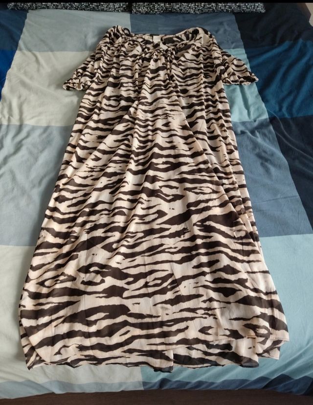 Vestido animal print