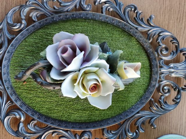 Duas peças decorativas