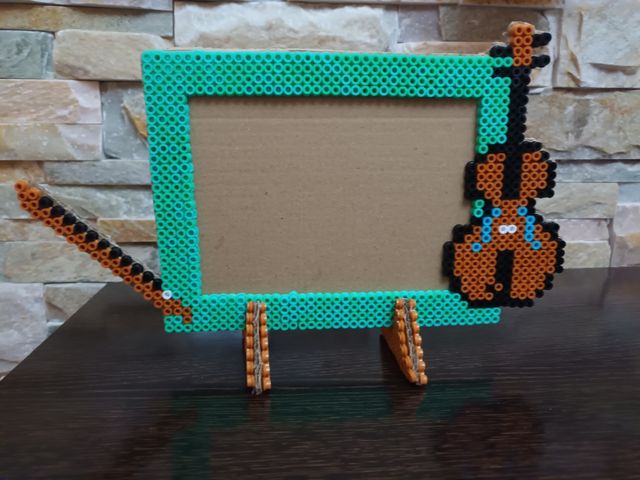 portafotos hama beads