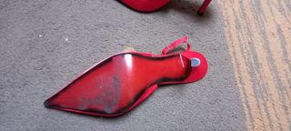 zapato fiesta con cartera a juego