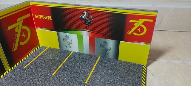 diorama Ferrari
