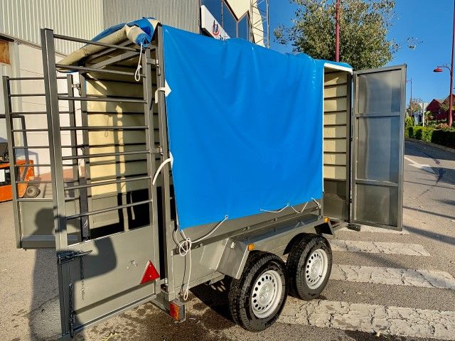 remolque ganadero basculante