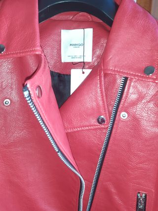 Chaqueta Roja Mango 