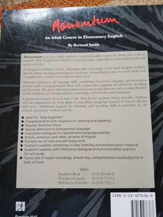 Momentum. Curso de Inglés para adultos