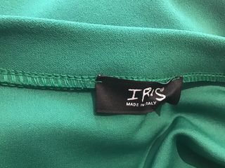 Vestido verde nuevo.