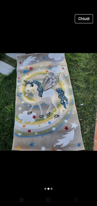 tappeto unicorno