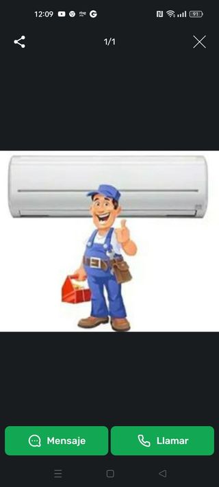INSTALADOR AIRE ACONDICIONADO /MANITAS A DOMICILIO