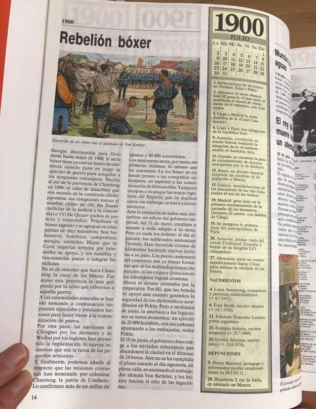 OFERTA Crónica del Siglo XX