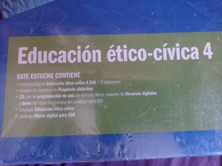 Pack Educación Ético-Cívica 4° ESO