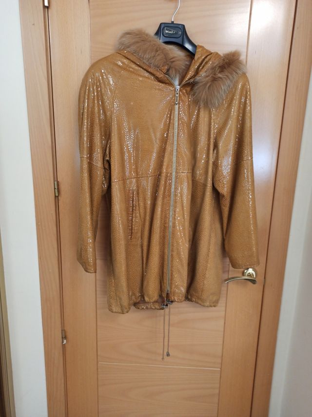 chaquetón piel turca