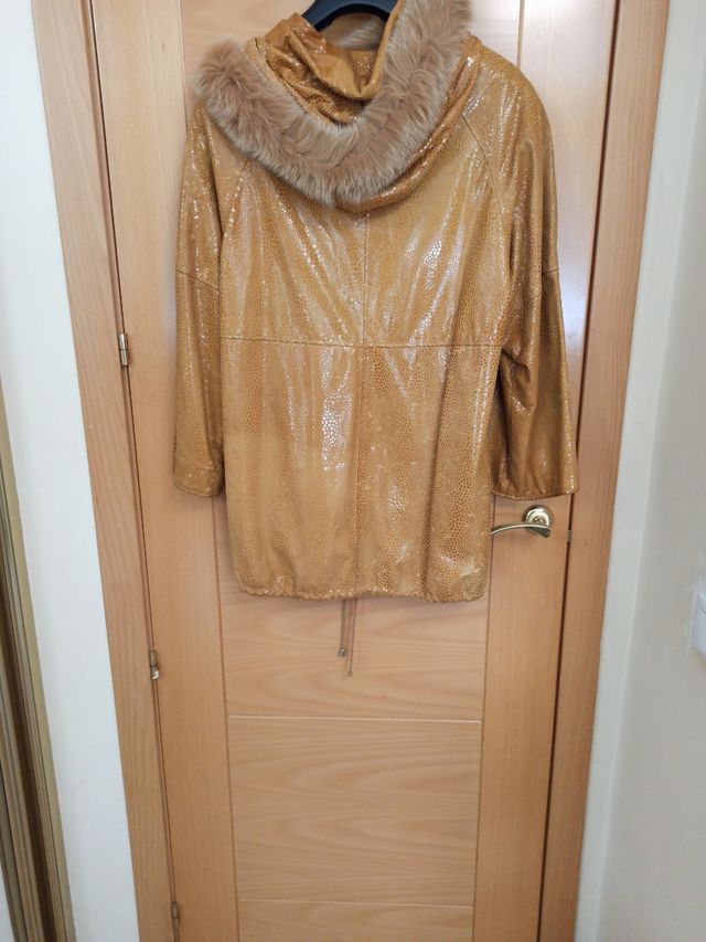 chaquetón piel turca