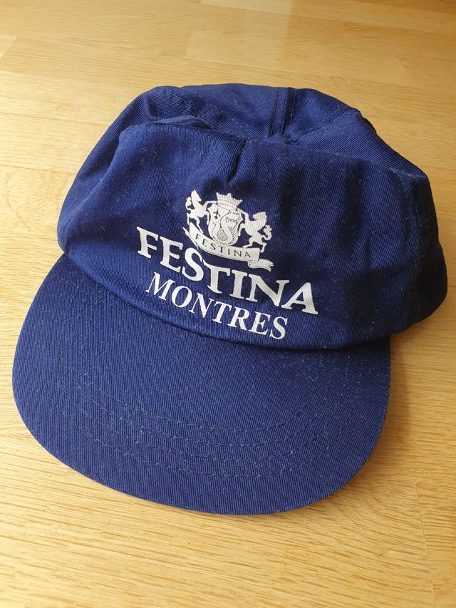 Gorra ciclismo Festina