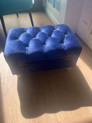 Baúl capitoné tapizado