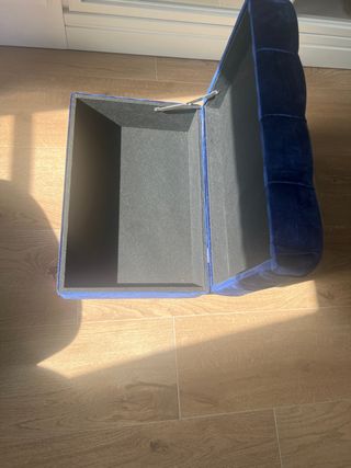 Baúl capitoné tapizado