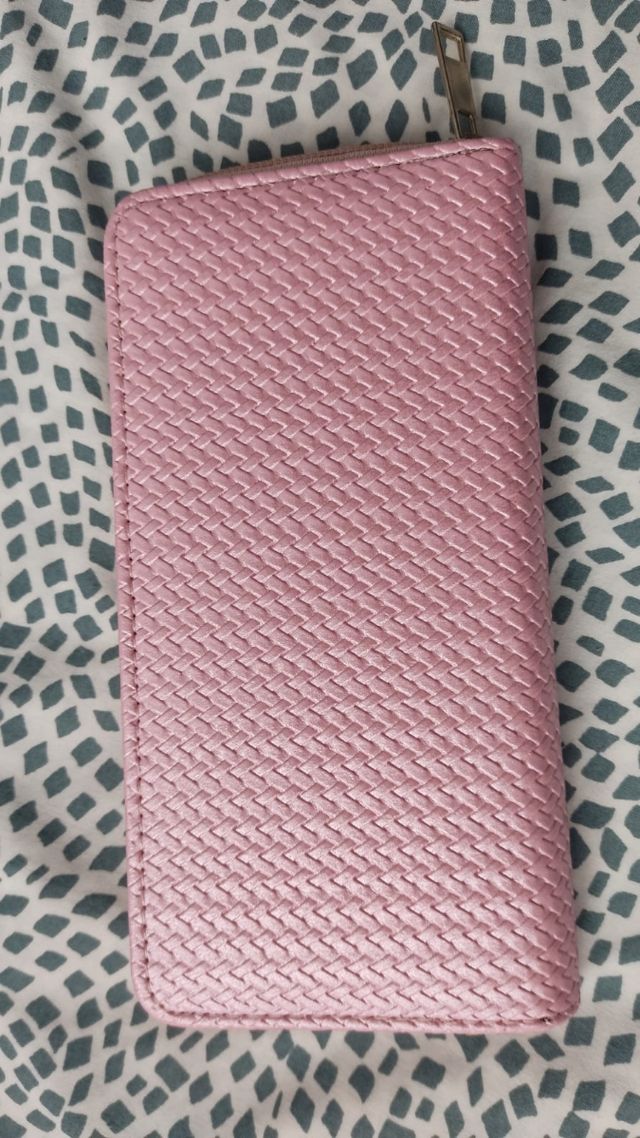 Monedero billetero trenzado