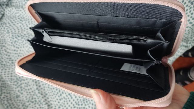 Monedero billetero trenzado