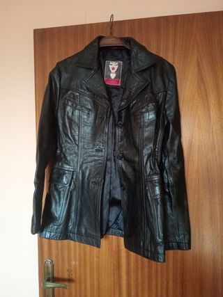 Chaqueta mujer piel de búfalo