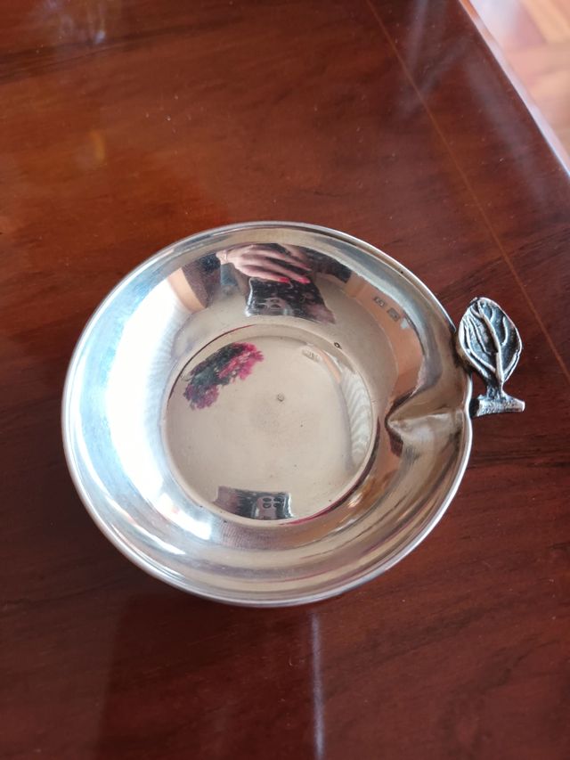 Platito de plata de ley