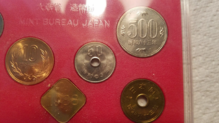 Colección Monedas Japonesas 1988