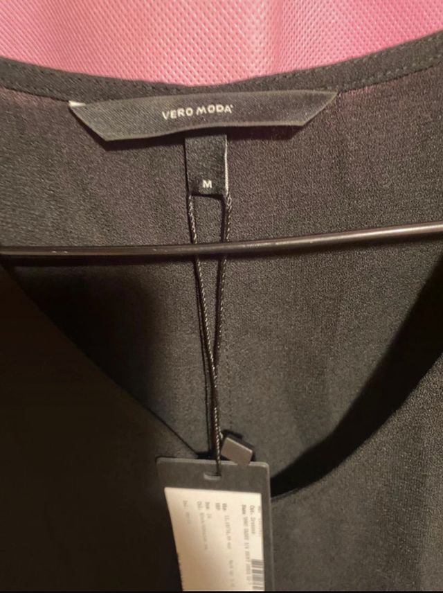 Vestido negro Vero Moda M