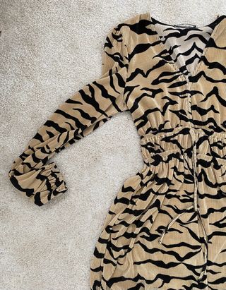 Vestido estampado leopardo