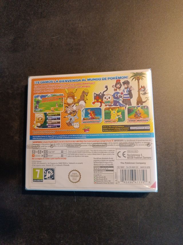 NUEVO Pokemon Sol Nintendo 3ds 2ds ESP