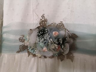 Vestido de comunión niña Rosa clará