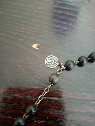 Antiguo rosario Virgen de Lourdes