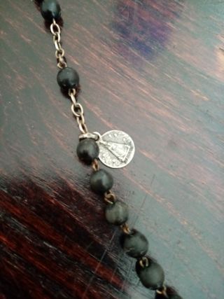 Antiguo rosario Virgen de Lourdes