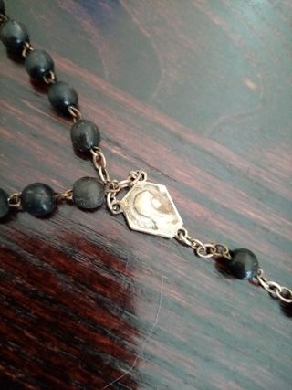 Antiguo rosario Virgen de Lourdes