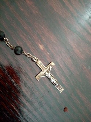 Antiguo rosario Virgen de Lourdes