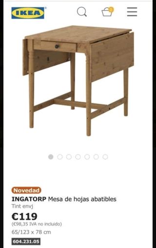Sgabelli INGATORP Mesa + Ikea