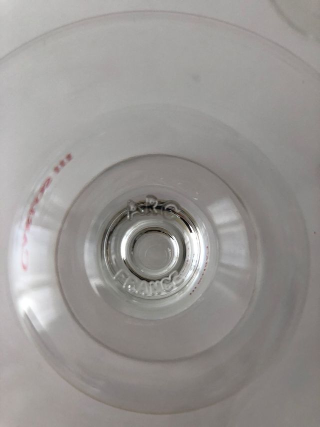 6 Copas de coñac Carlos III