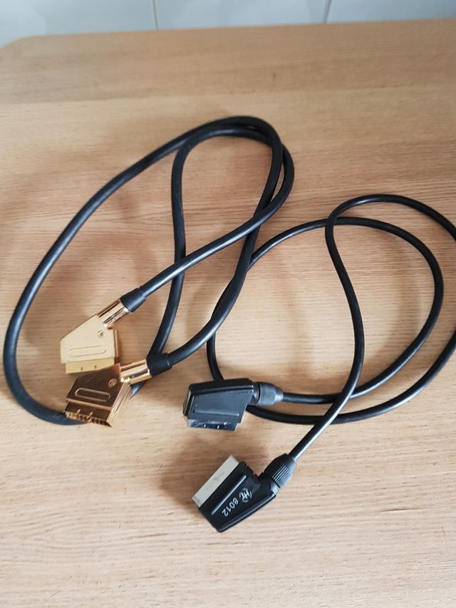 2 conectores euro scart