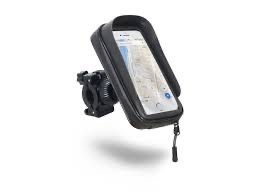 Soporte móvil/GPS y funda impermeable moto o bici