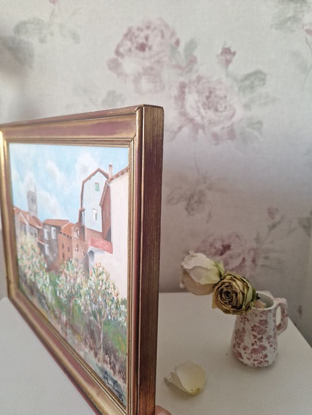 Cuadro Óleo sobre Tablero