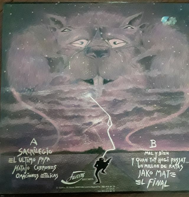 ULTIMOS DE CUBA - UN MILLON DE RATAS
VINILO 1988.