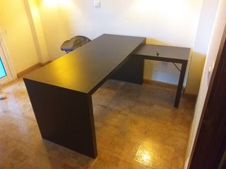 Mesa despacho medidas 1.51x65cm ala medidas 60x40