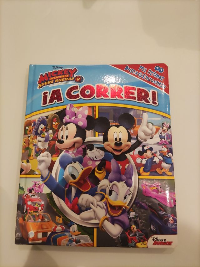 libro busca y encuentra mickey