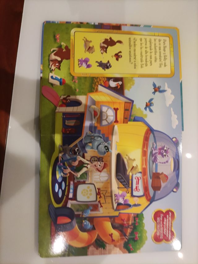 libro busca y encuentra bingo y rolly