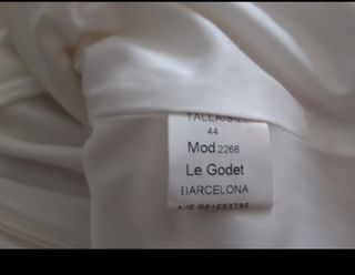 Vestido de Novia Blanco Roto