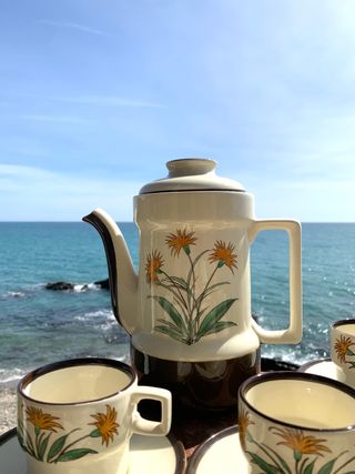 JUEGO DE CAFÉ ITALIANO VINTAGE